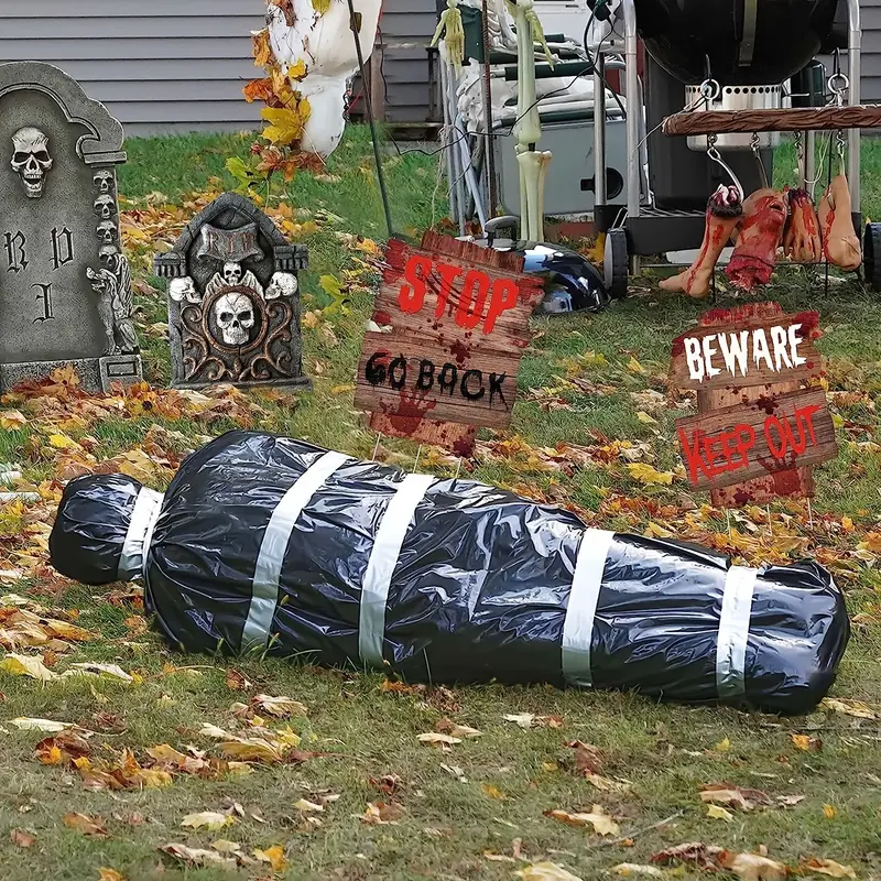 Spider Web Halloween Decoration - Хэллоуин Ужас Отварное Тело Опора Открытый