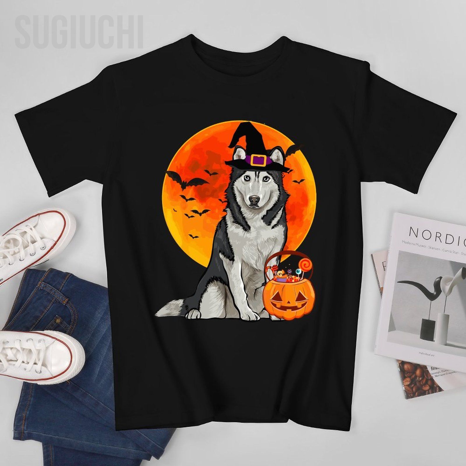 Pumpkin Lantern Halloween - Футболка унисекс для мужчин и женщин