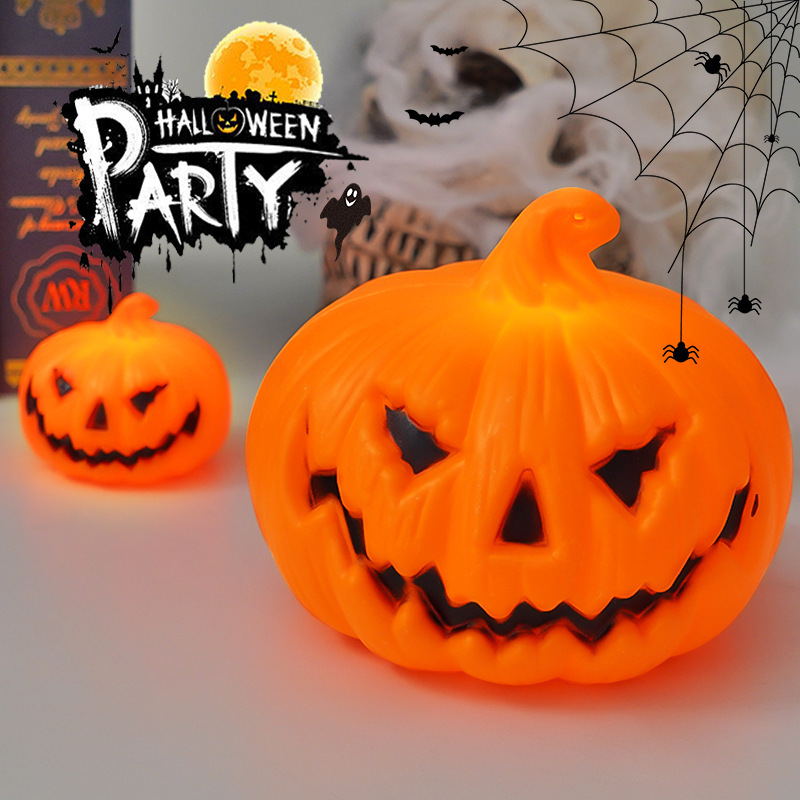 Halloween Pumpkin Decor Led - Светодиодная лампа-тыква для Хэллоуина, украшение для