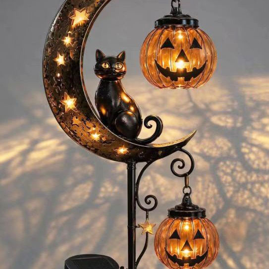 Садовый светильник-декор «Чёрн – обзор и цена Pumpkin Lantern Halloween