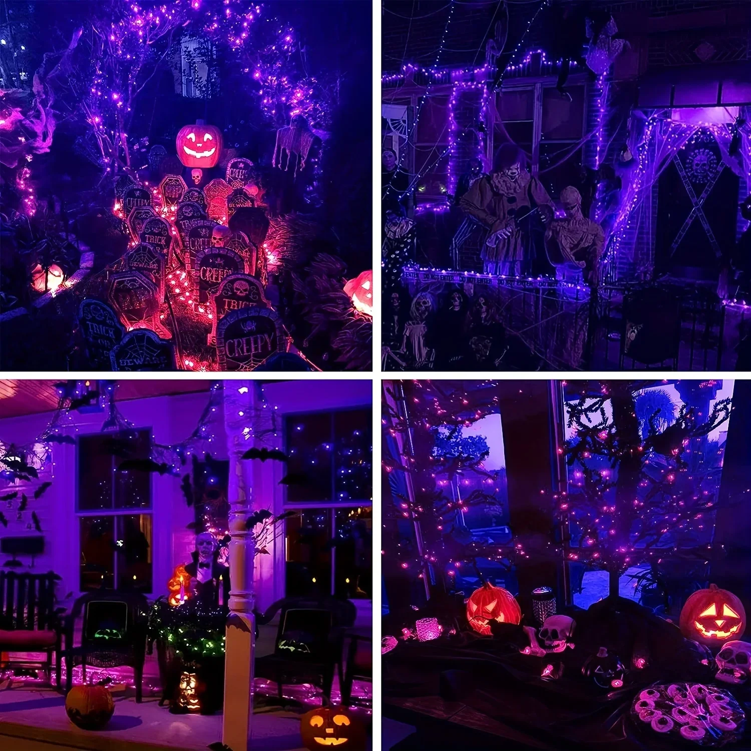 Гирлянда из медной проволоки,  – обзор и цена Halloween Led String Lights Orange