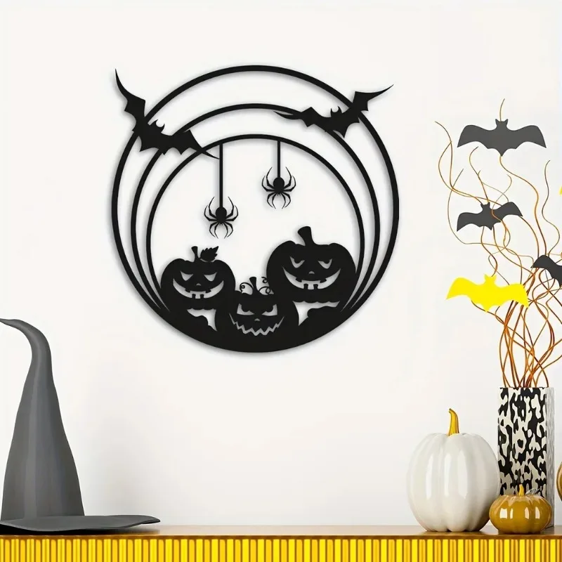 Металлическая настенная декора – обзор и цена Spider Web Halloween Decoration