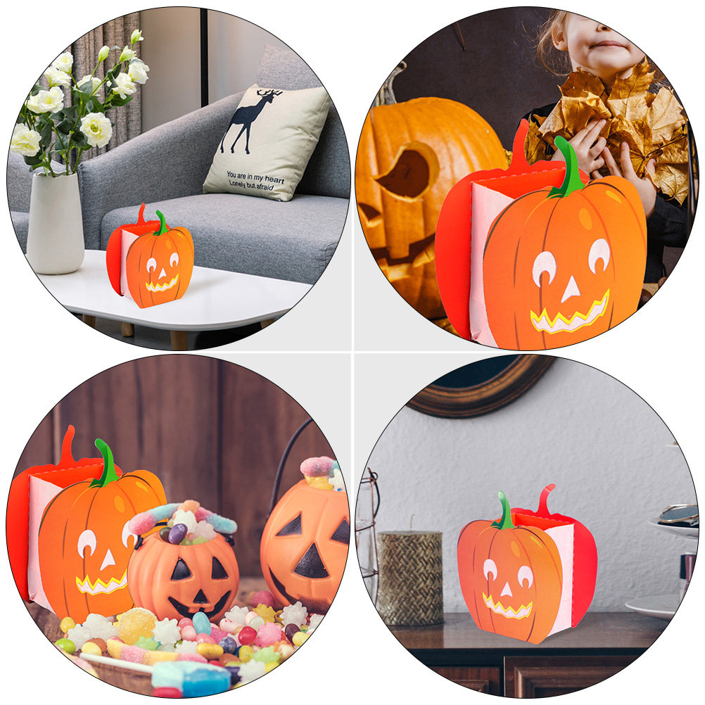 12 шт. бумажных пакетов в форм – обзор и цена Pumpkin Lantern Halloween