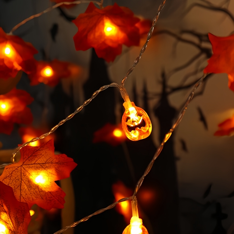 1 шт. 59/118 дюймов светодиодн – обзор и цена Halloween Led String Lights Orange