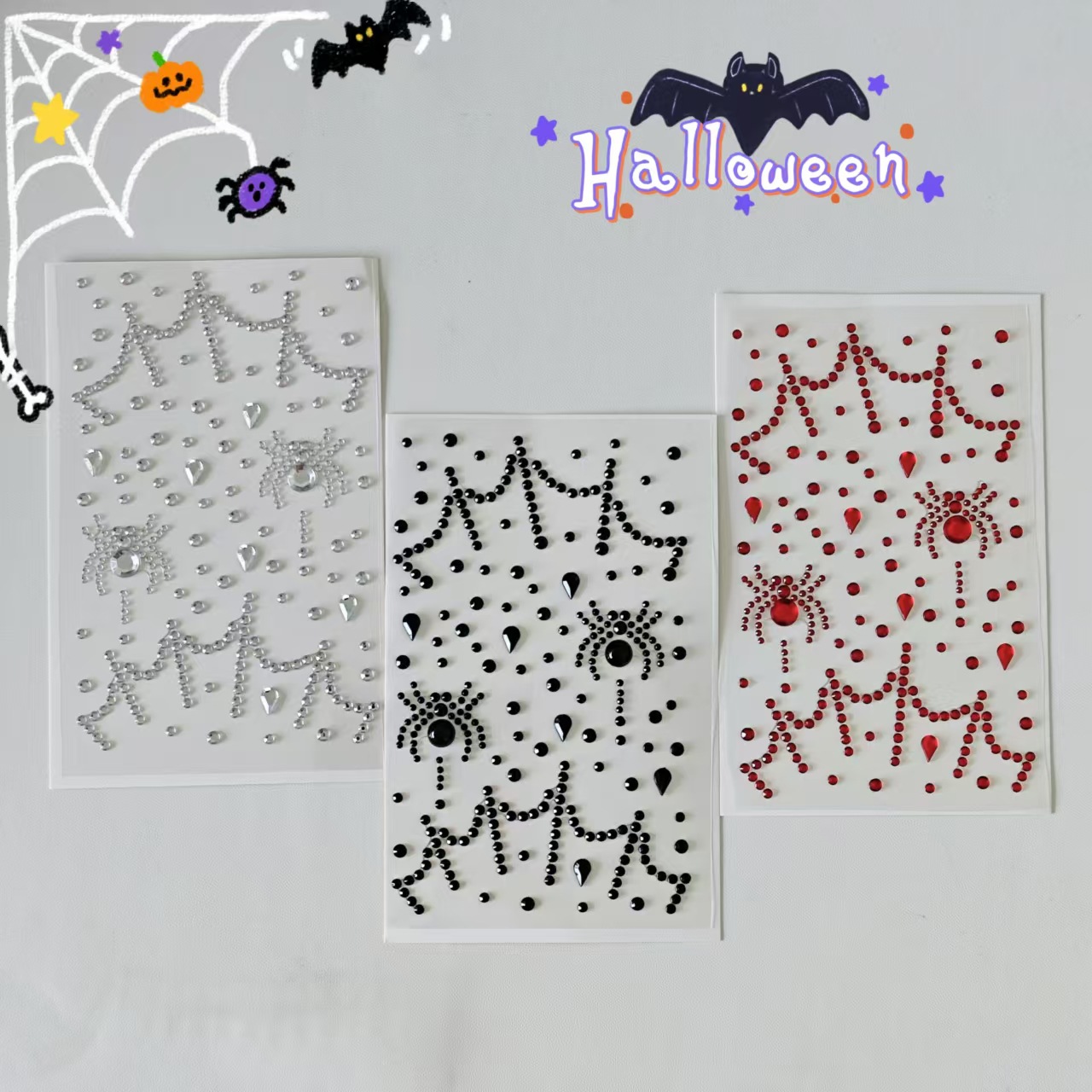 Наклейки для Хэллоуина: блестя – обзор и цена Halloween Party Supplies