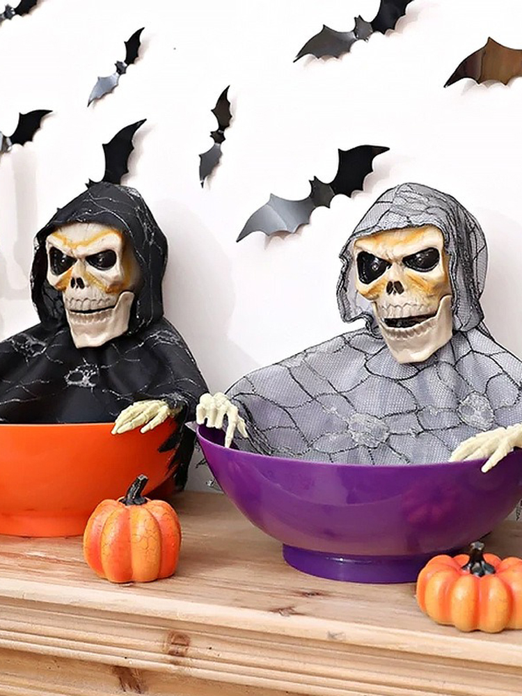 Подставка для конфет в виде Мр – обзор и цена Halloween Skeleton Decoration