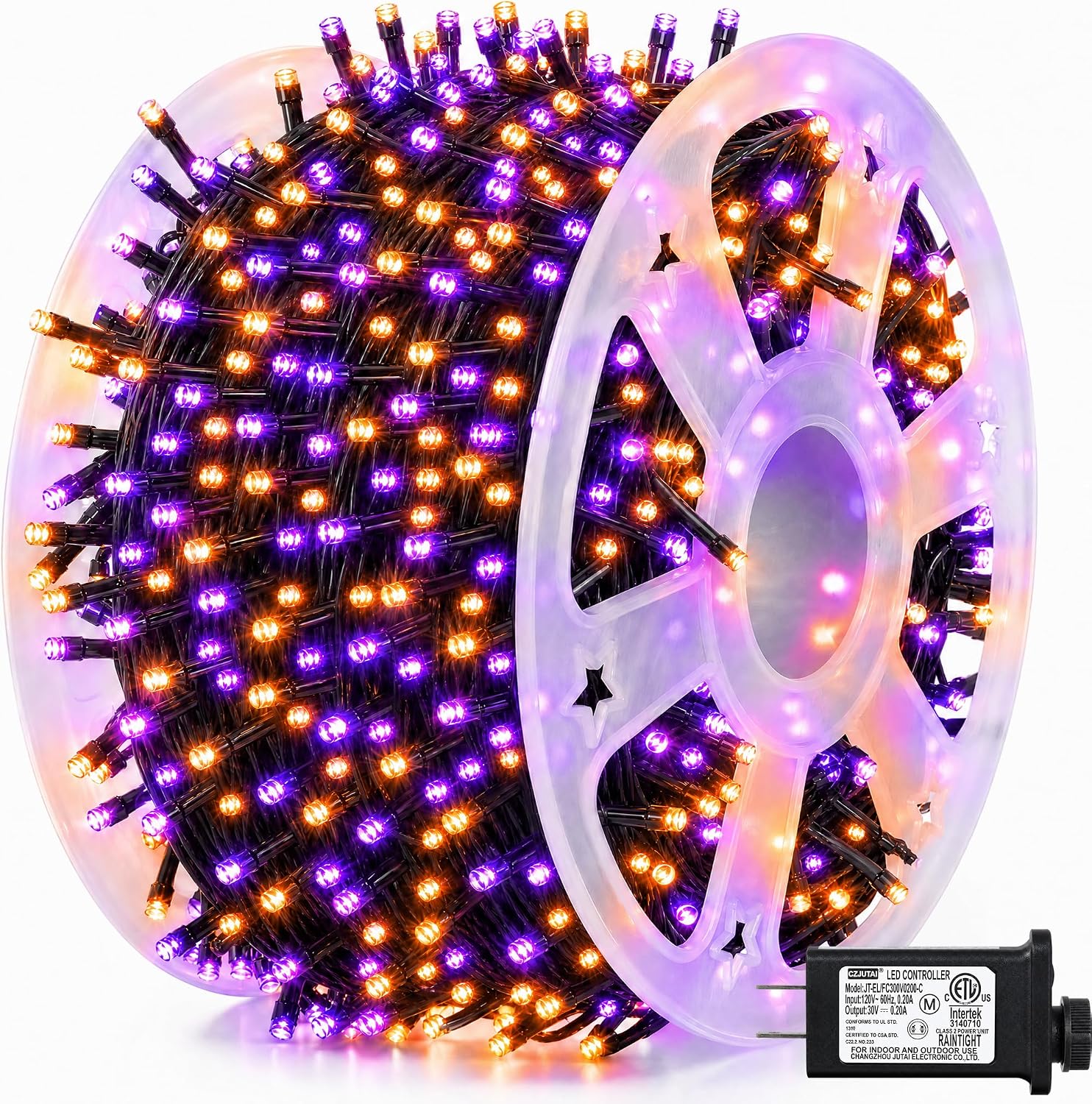 Яркие гирлянды Dazzle Bright д – обзор и цена Halloween Led String Lights Orange