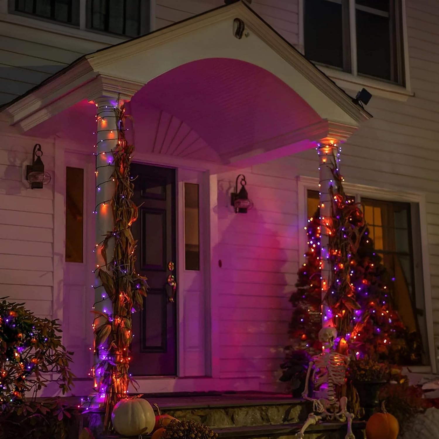 Яркие гирлянды Dazzle Bright д – обзор и цена Halloween Led String Lights Orange