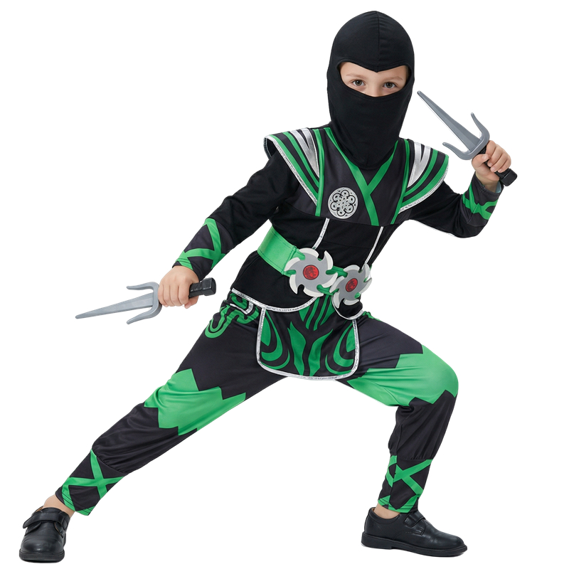 Костюм зеленого ниндзя для дет – обзор и цена Halloween Costume Kids