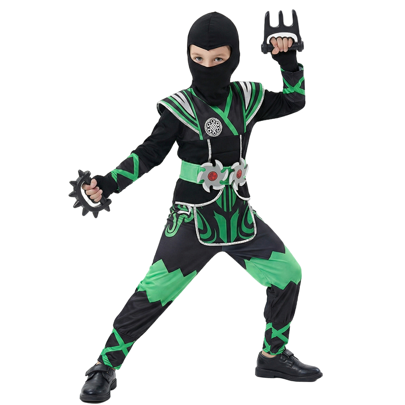 Костюм зеленого ниндзя для дет – обзор и цена Halloween Costume Kids