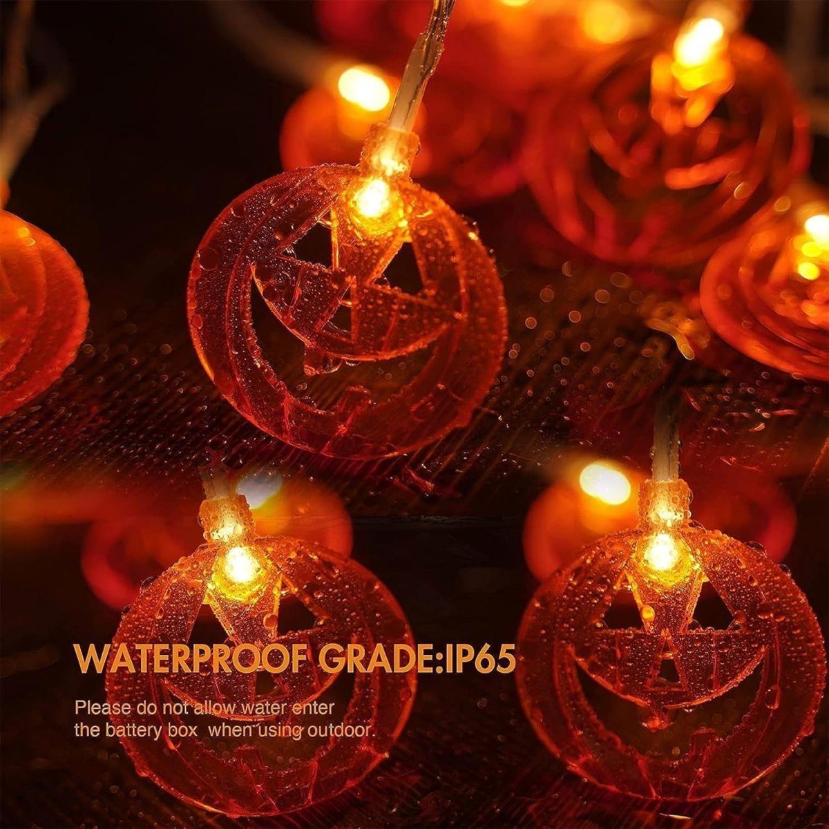 1 шт. 20 светодиодов оранжевый – обзор и цена Halloween Led String Lights Orange