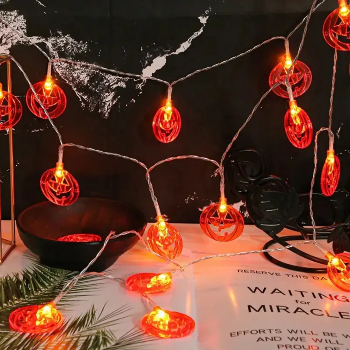 1 шт. 20 светодиодов оранжевый – обзор и цена Halloween Led String Lights Orange