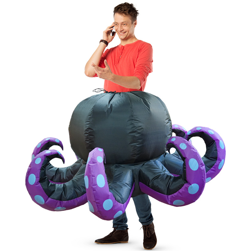 Надувной костюм «Морской монст – обзор и цена Halloween Costume Adult