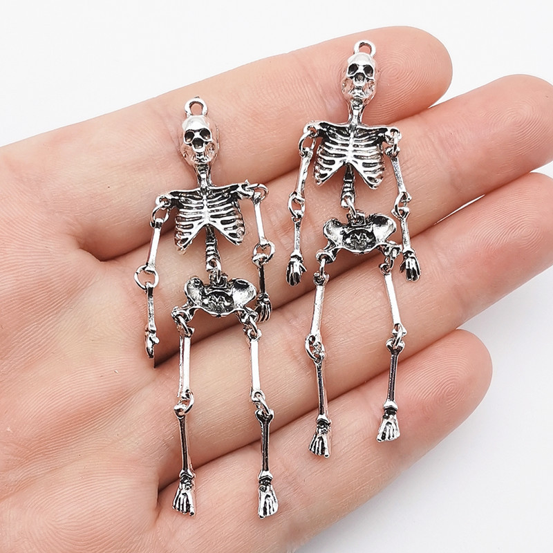 2/5/10 шт. ретро череп скелет  – обзор и цена Halloween Skeleton Decoration