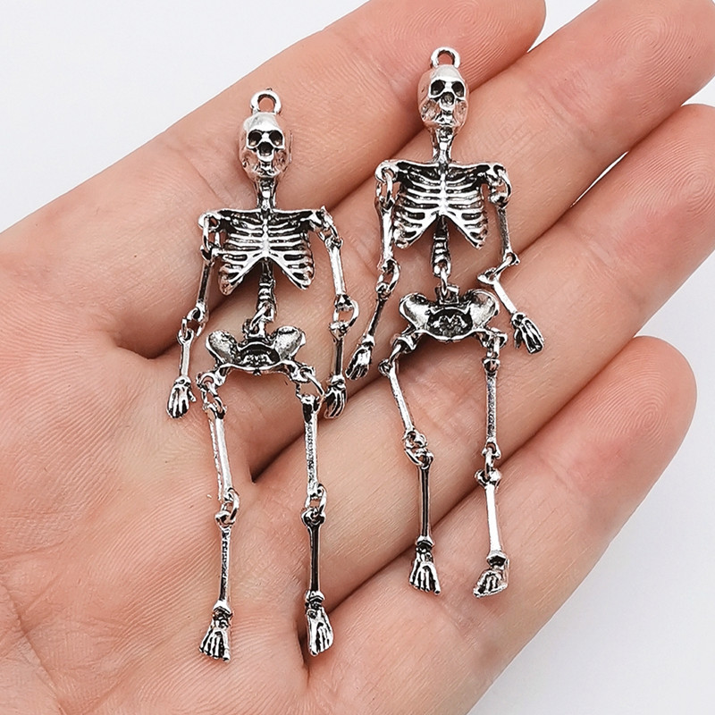 2/5/10 шт. ретро череп скелет  – обзор и цена Halloween Skeleton Decoration