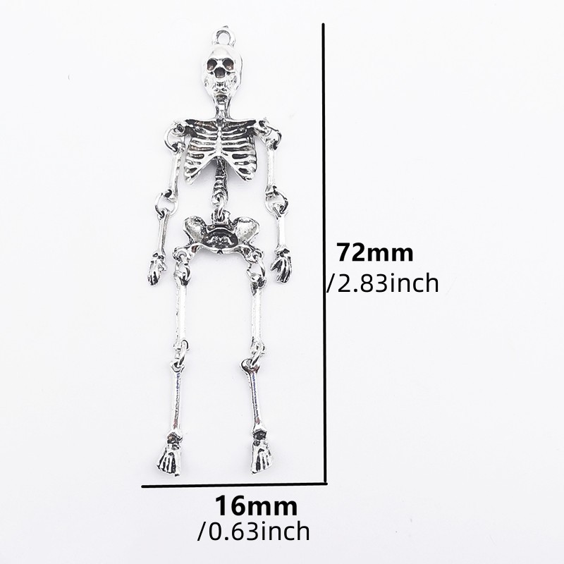 2/5/10 шт. ретро череп скелет  – обзор и цена Halloween Skeleton Decoration