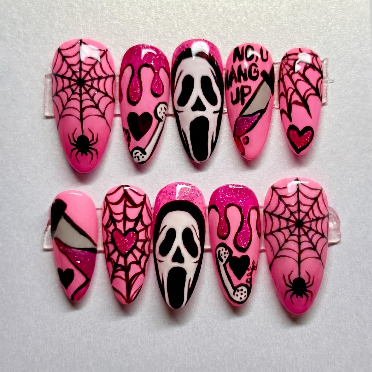 Накладные ногти на Хэллоуин, г – обзор и цена Spider Web Halloween Decoration