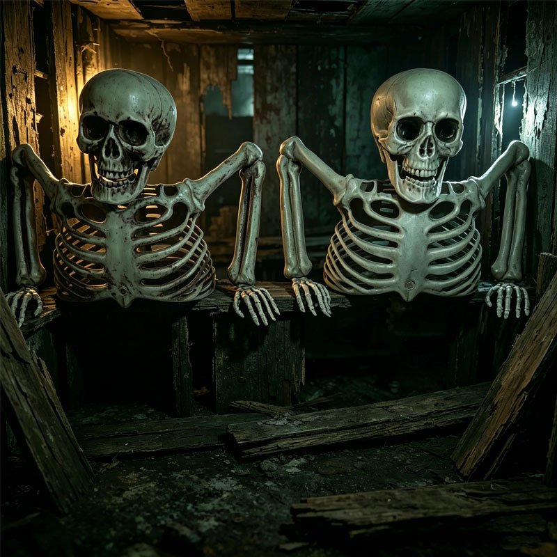 Декоративный элемент в виде че – обзор и цена Halloween Skeleton Decoration