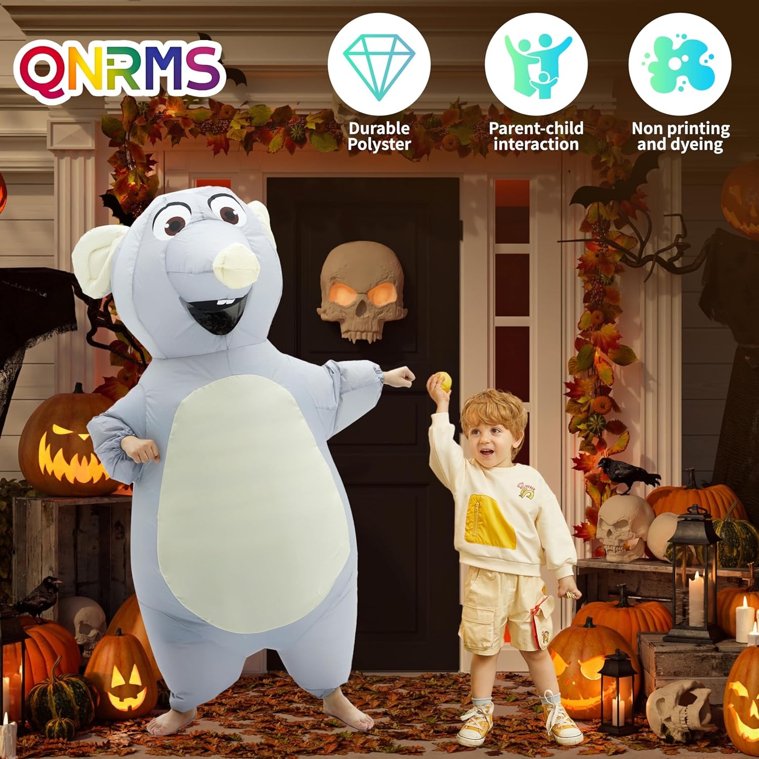 Надувной костюм мыши для взрос – обзор и цена Halloween Costume Adult