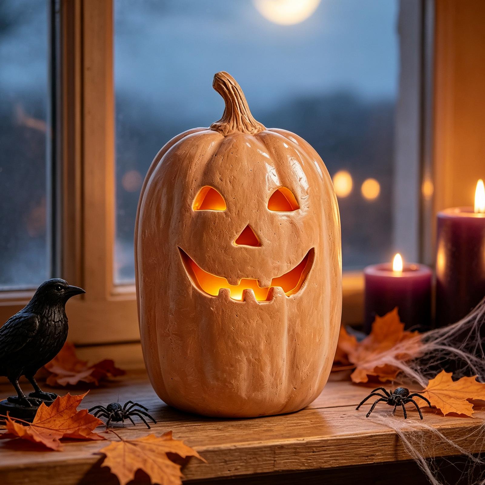 Декоративные тыквенные фонари  – обзор и цена Pumpkin Lantern Halloween