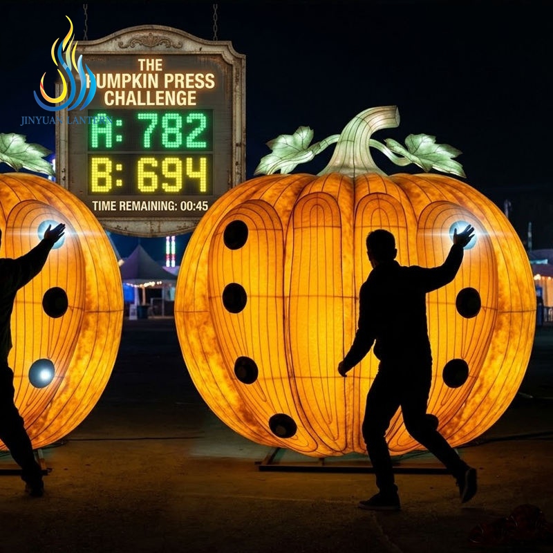 Гигантская интерактивная Хэлло – обзор и цена Pumpkin Lantern Halloween