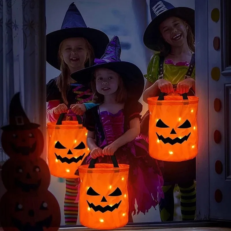 1-10 шт. Светодиодная сумка-ко – обзор и цена Halloween Pumpkin Decor Led