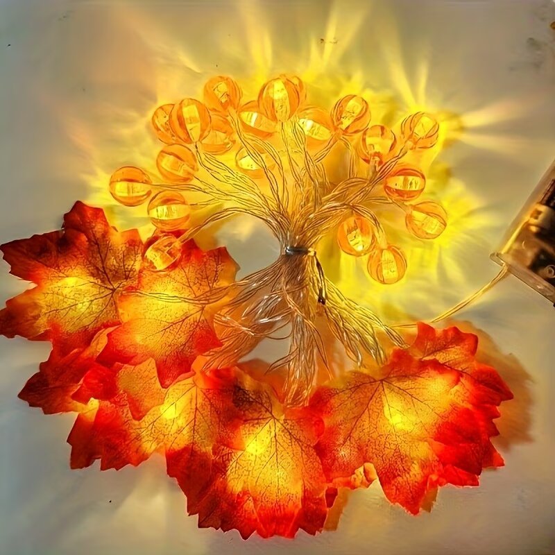 Гирлянда из 59/118 лампочек в  – обзор и цена Halloween Led String Lights Orange