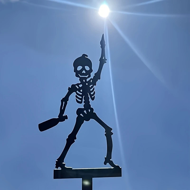 2D 1 шт. Металлическая портати – обзор и цена Halloween Skeleton Decoration