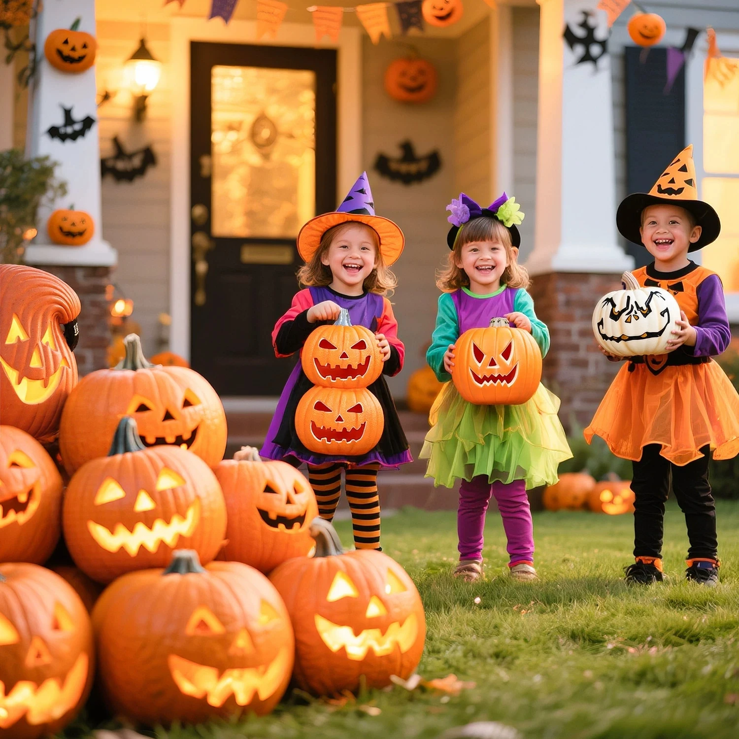 Светодиодный трехслойный светя – обзор и цена Halloween Pumpkin Decor Led