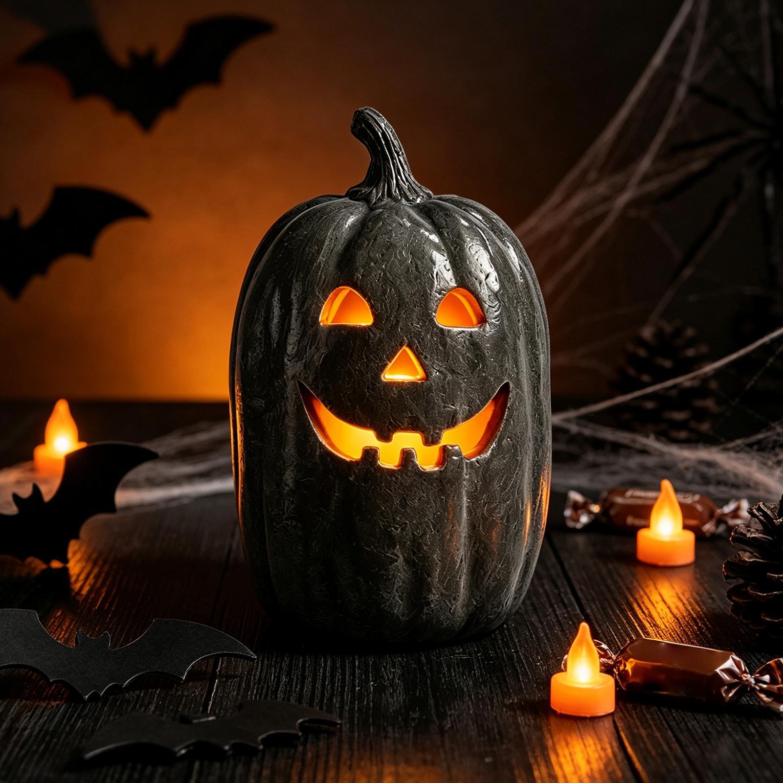 Декоративная тыква на Хэллоуин – обзор и цена Pumpkin Lantern Halloween
